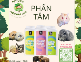 Phấn Tắm Cleaning Power Cho Hamster - 260g