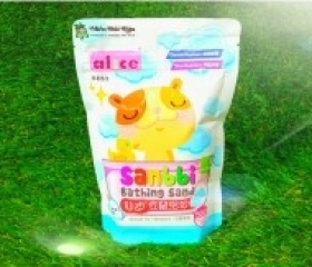 CÁT TẮM TINH THỂ ALICE XANH 500G