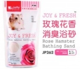 CÁT TẮM DIỆT KHUẨN JOLLY HOA HỒNG 1KG