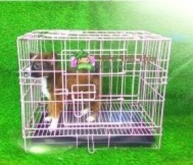 LỒNG SẮT KHAY KÉO SIZE TRUNG (NHIỀU MÀU)