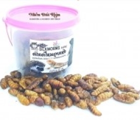 NHỘNG TĂM SẤY KHÔ 100g