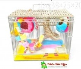 CHUỒNG PET.MON VẢI CHO SÓC BAY SIZE 38×25 FULL TOY