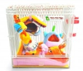 CHUỒNG PET.MON VẢI CHO SÓC SIZE 25×25 FULL TOY