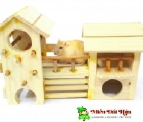 NHÀ NGỦ THỂ THAO ĐÔI CHO HAMSTER