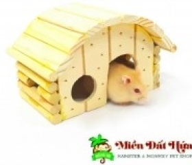 NHÀ VÒM GỖ TRÒN CHO HAMSTER