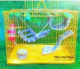 LỒNG NUÔI CÁC LOẠI SÓC FULL TOY @  30 x 40