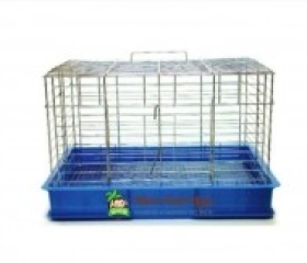 LỒNG SẮT KHAY XANH SIZE TRUNG 50-40
